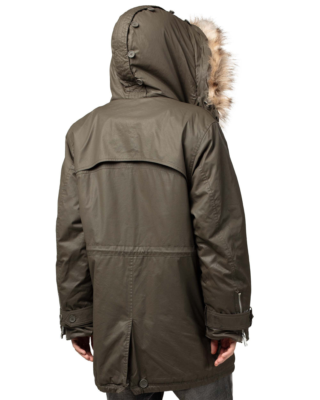 Indira | Women’s waxed cotton parka jacket