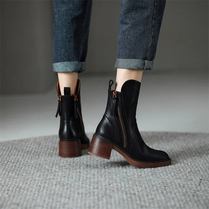 Grazia | Women's ankle two-toned boots