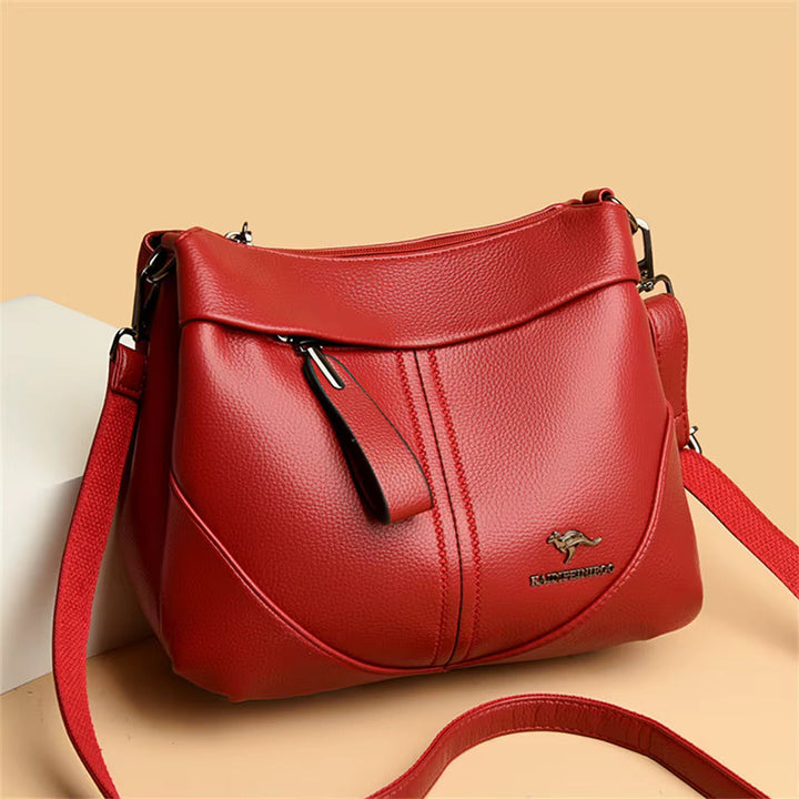 Julie | Women’s classic shoulder bag with adjustable strap and zip pocket