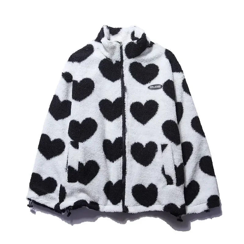 Catrina | Women’s reversible heart jacket