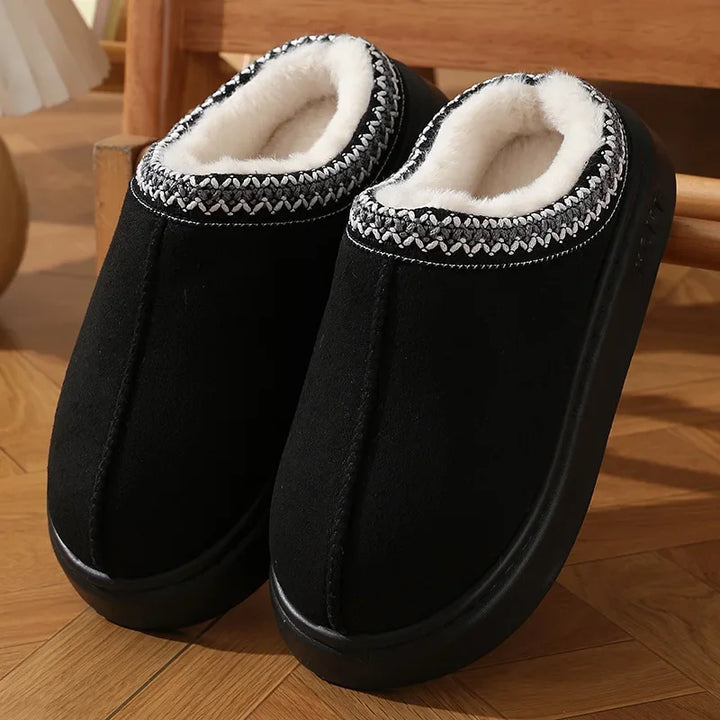 Kailise | Women’s fluffy platform slippers for cosy indoor comfort