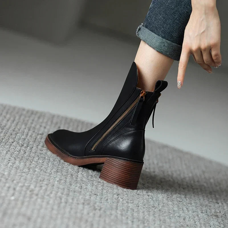 Grazia | Women's ankle two-toned boots