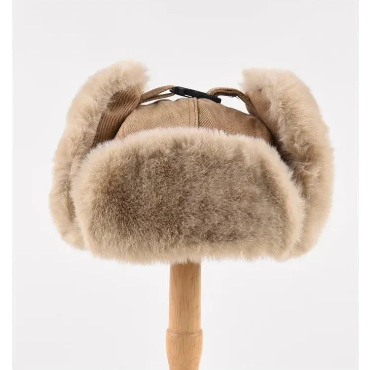 Beatrix | Women’s faux fur trapper hat with ear flaps