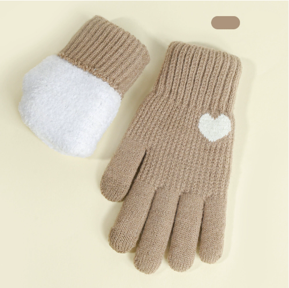 Zaydena | Women’s knit gloves with a soft textured finish