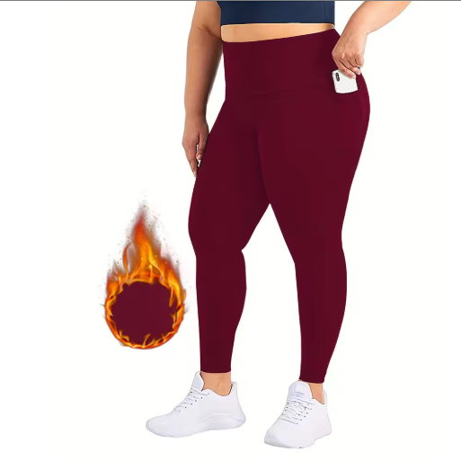 Kessara | Women’s high-waist fleece leggings with a relaxed full-length seasonal structure