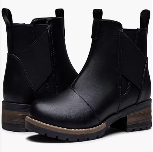 Melisse | Women’s genuine leather boots with a durable, season-ready profile