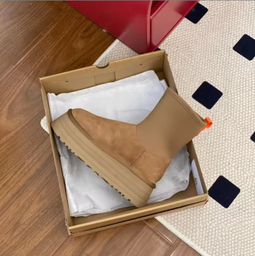 Merinne | Women’s shearling-lined winter boots with a structured cold-season profile