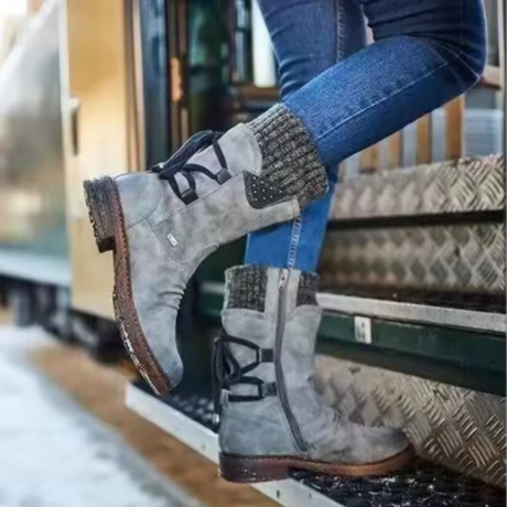 Nalith | Women’s warm mid-calf winter boots with a simple seasonal profile