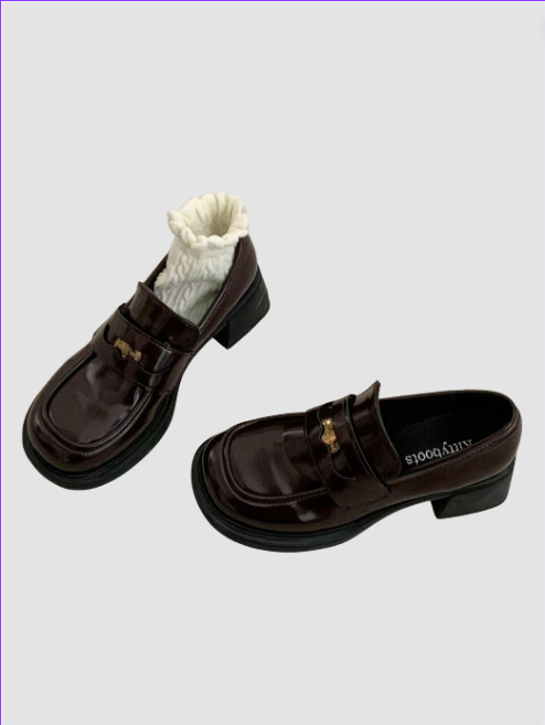 Glenda | Women's classic leather loafers shoes