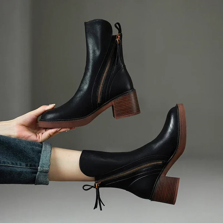 Grazia | Women's ankle two-toned boots
