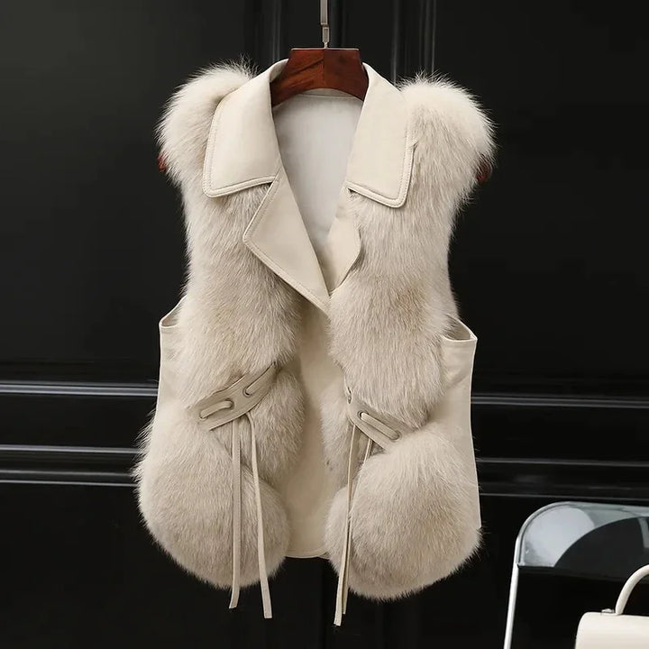 Arleah | Women’s faux fur sleeveless vest