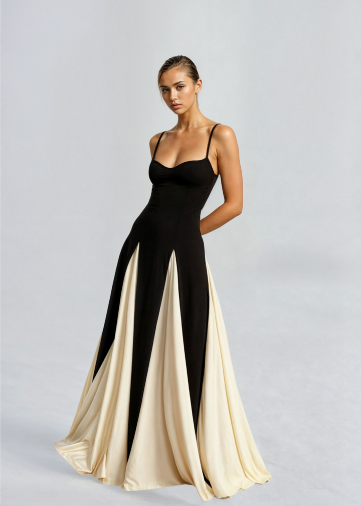 Amaris | Elegant maxi dress with graceful drape