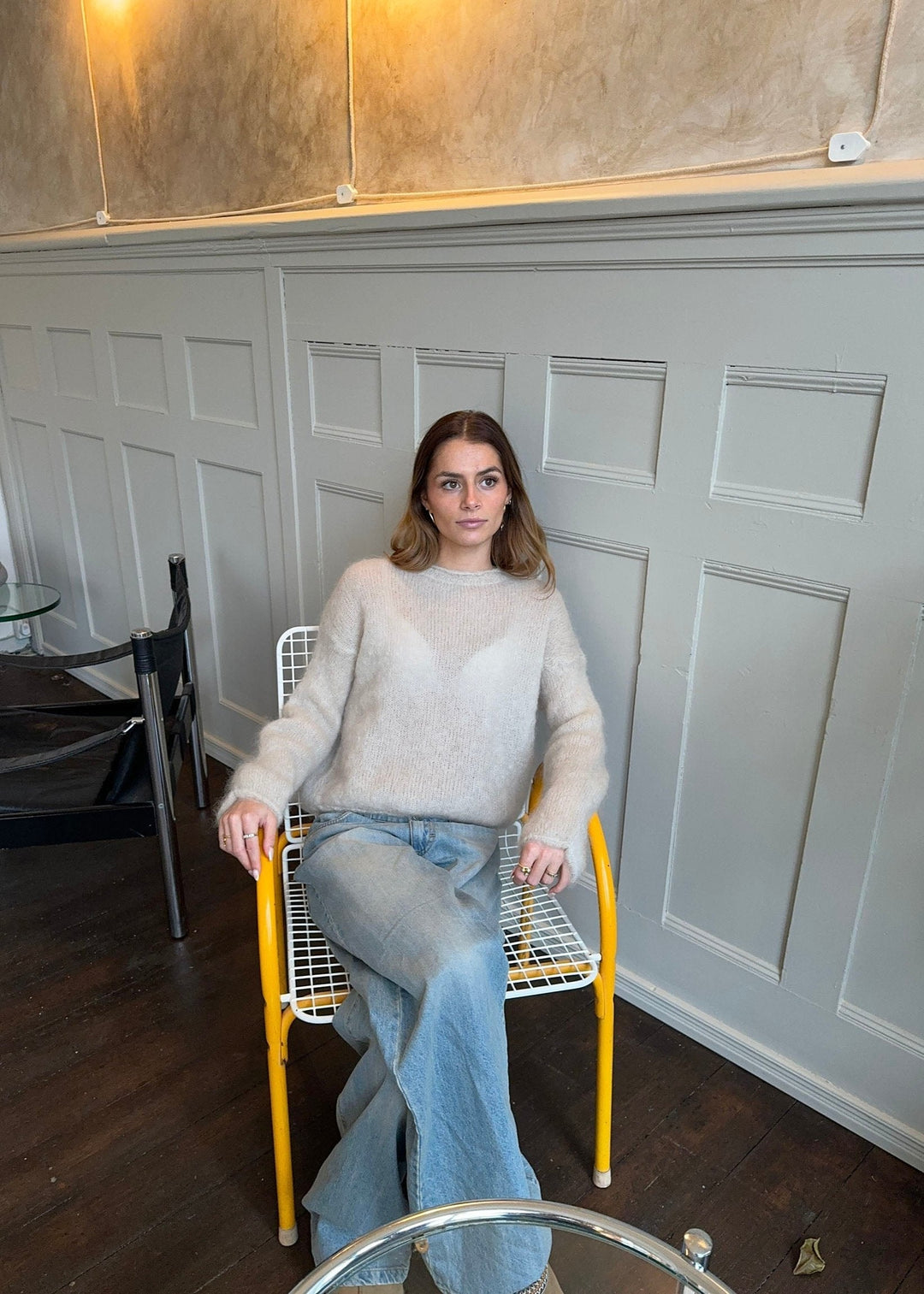 Mitz | Women’s sweater with relaxed fit and 90’s inspired silhouette