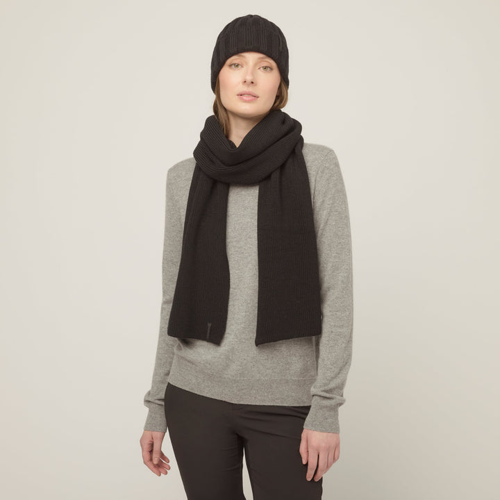 Vanys | Women’s soft textured scarf with a refined, lightweight drape