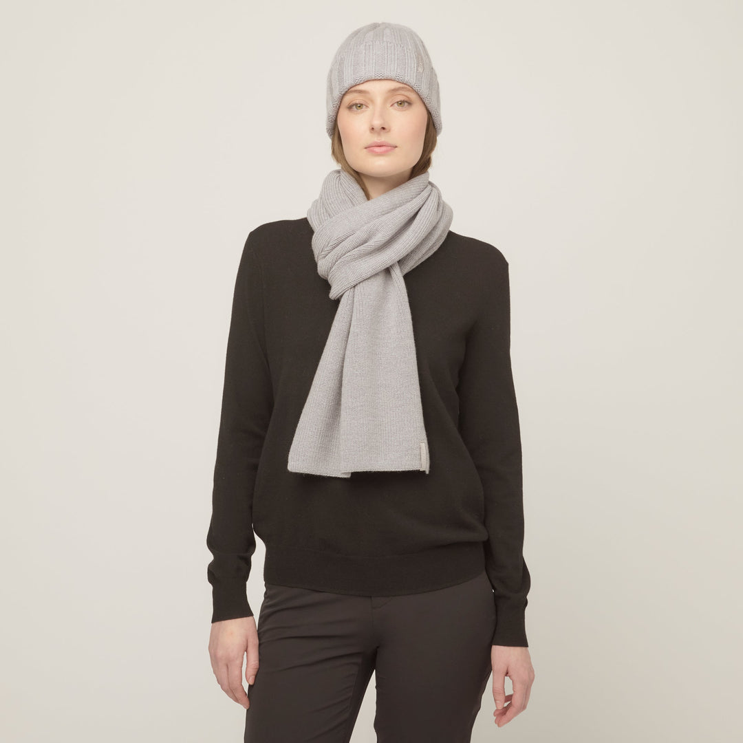Vanys | Women’s soft textured scarf with a refined, lightweight drape