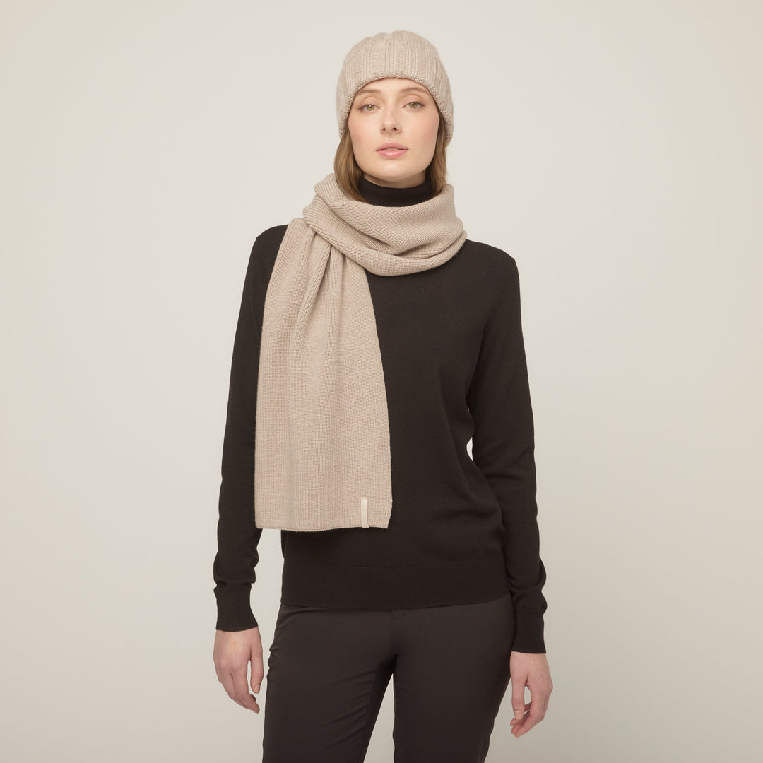 Vanys | Women’s soft textured scarf with a refined, lightweight drape