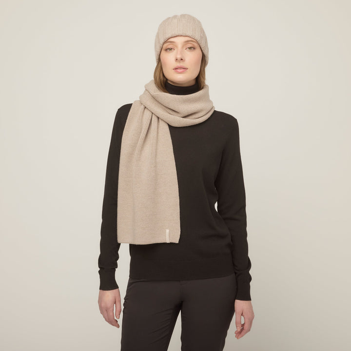 Vanys | Women’s soft textured scarf with a refined, lightweight drape