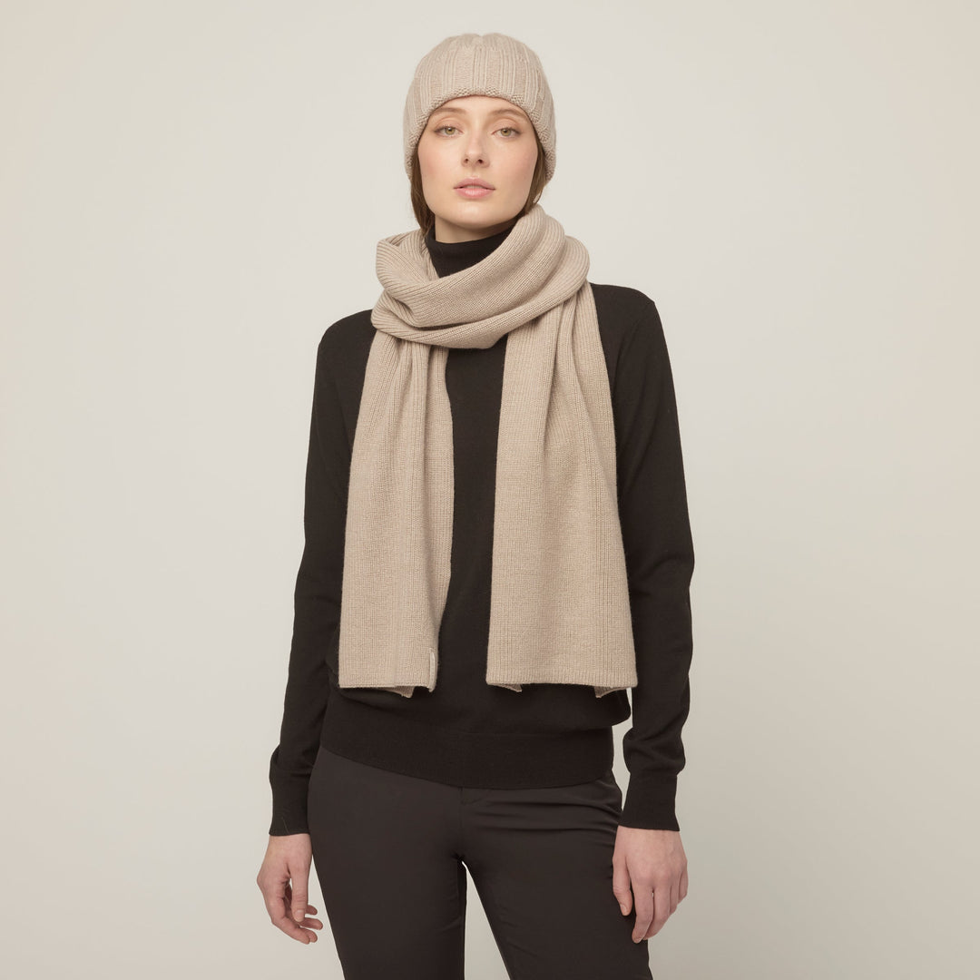 Vanys | Women’s soft textured scarf with a refined, lightweight drape