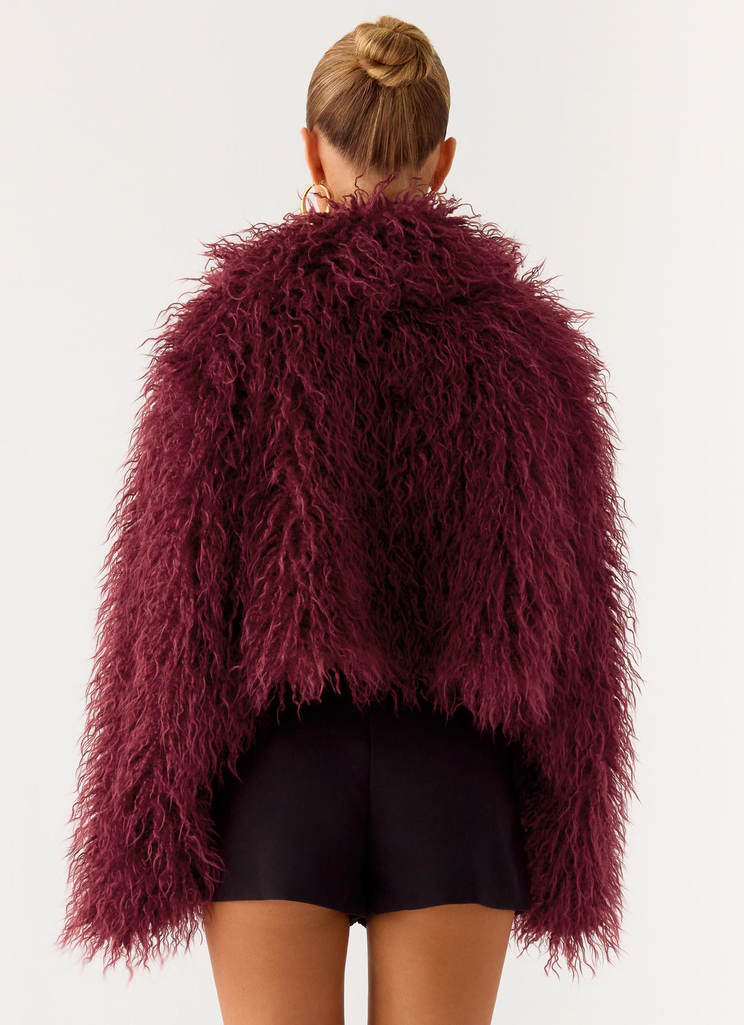 Virgie | Women’s cropped faux-fur jacket