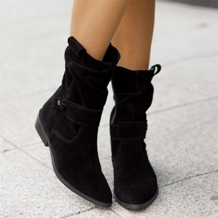 Ainsley | Women's suede slouch summer boots