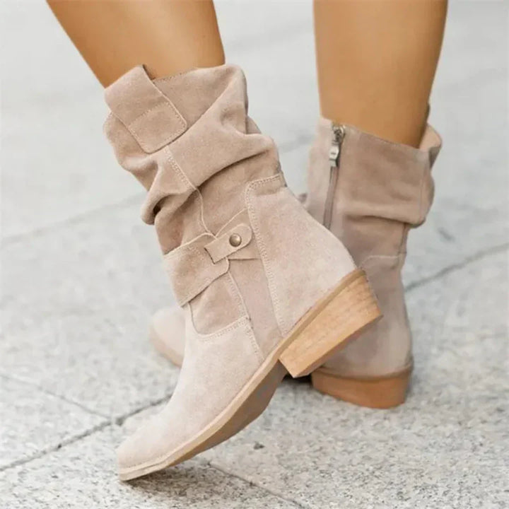 Ainsley | Women's suede slouch summer boots