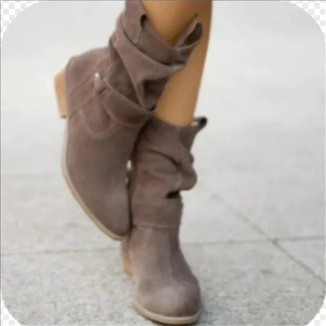 Ainsley | Women's suede slouch summer boots