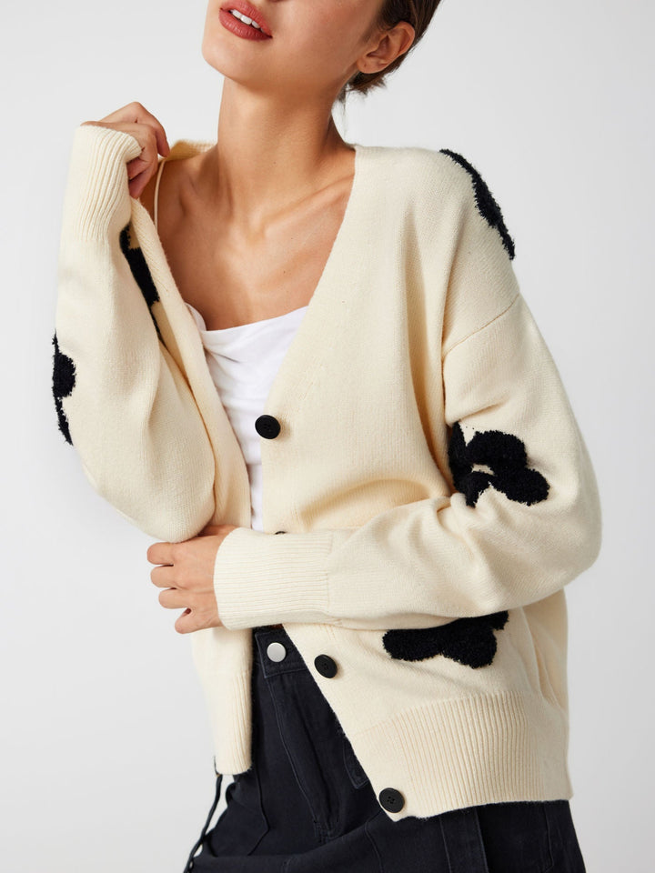 Lauren | Women's floral button cardigan