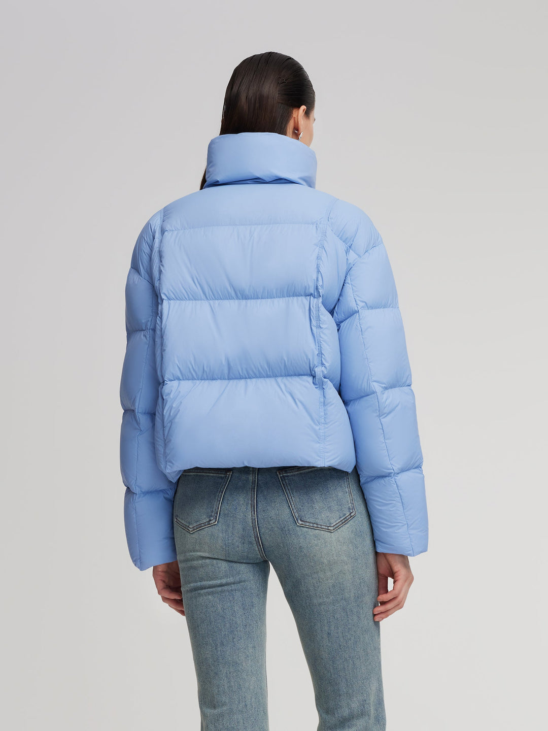 Carryn | Women’s lightweight winter jacket with an oversized convertible collar