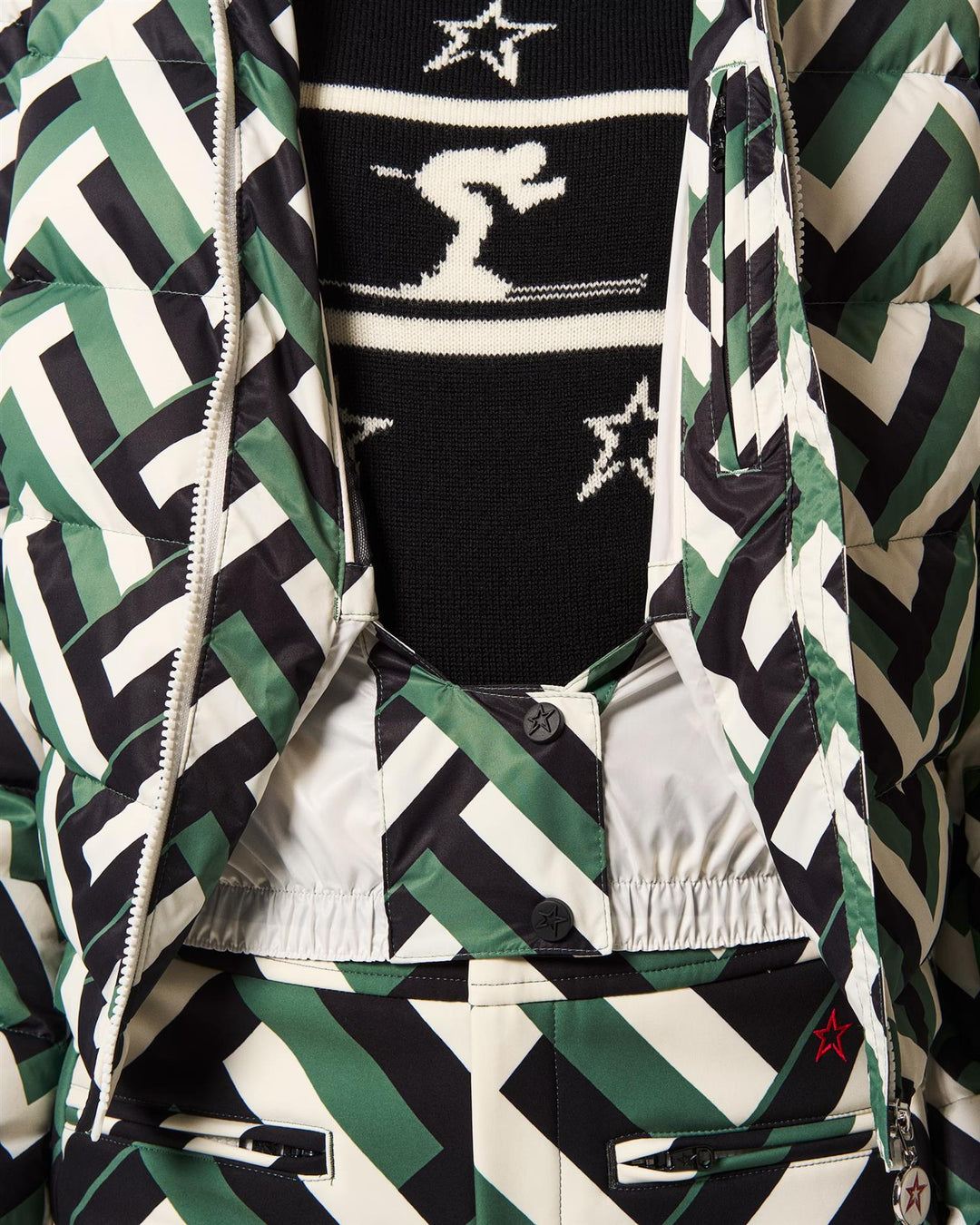 Sorelle | Women’s jacket cropped flared ski unit