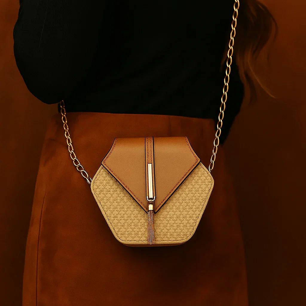 Audrey | Women's weave crossbody bag