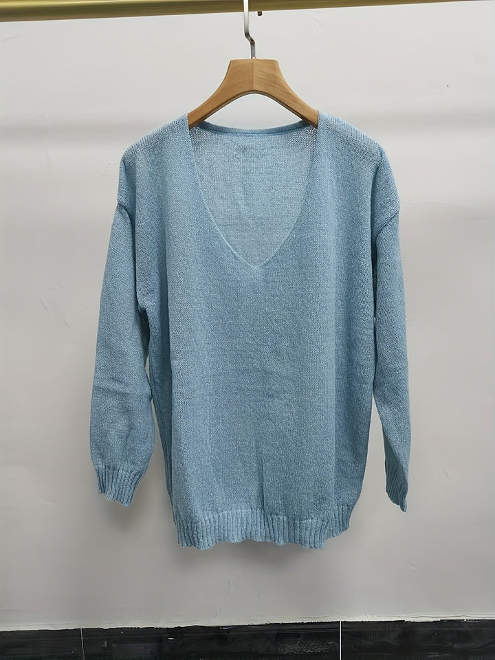 Abby | Women’s knit sweater with timeless design and versatile fit
