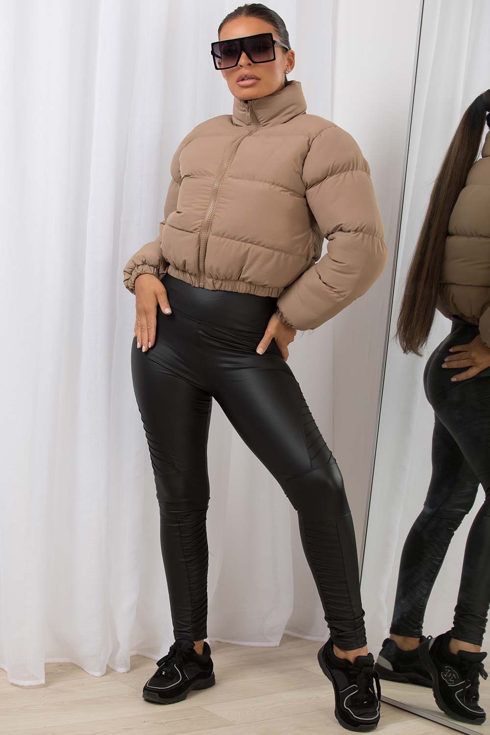 Kailynne | Women’s crop puffer jacket for everyday weather-ready styling