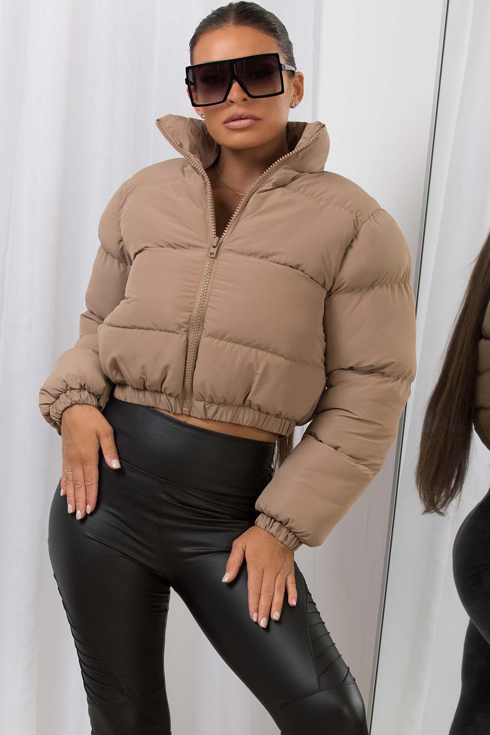 Kailynne | Women’s crop puffer jacket for everyday weather-ready styling