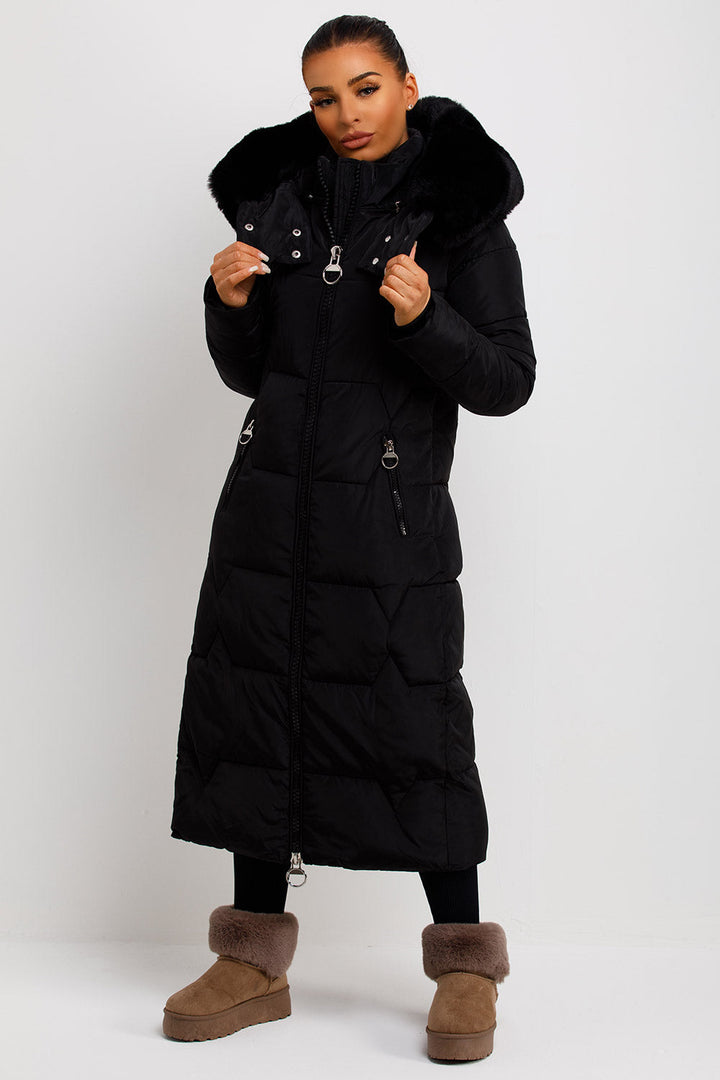 Eleanore | Women’s long puffer padded coat
