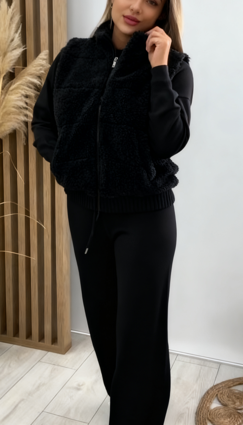 Serwyn | Women’s two-piece knit lounge set with a relaxed cold-season profile