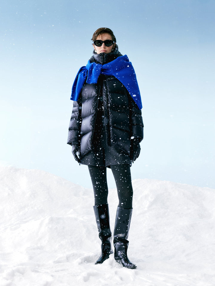 Marel | Women’s hooded winter jacket with a sleek, weather-ready silhouette