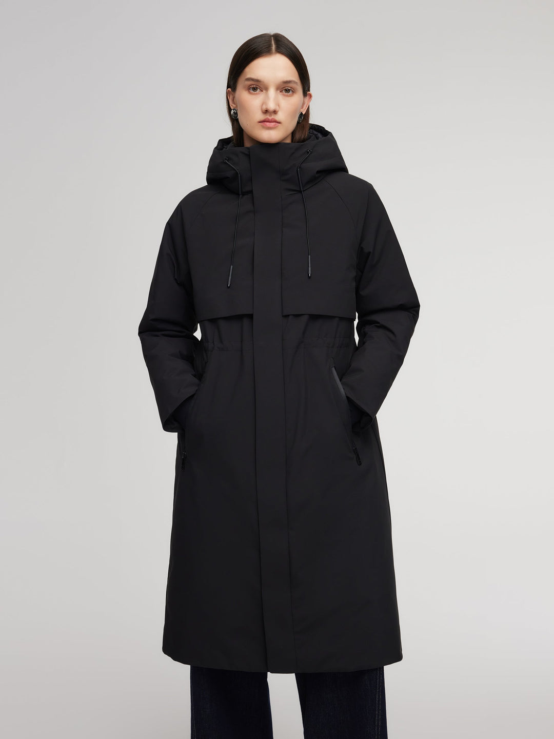 Keryn | Women’s quilted winter pants with a softly structured tapered silhouette