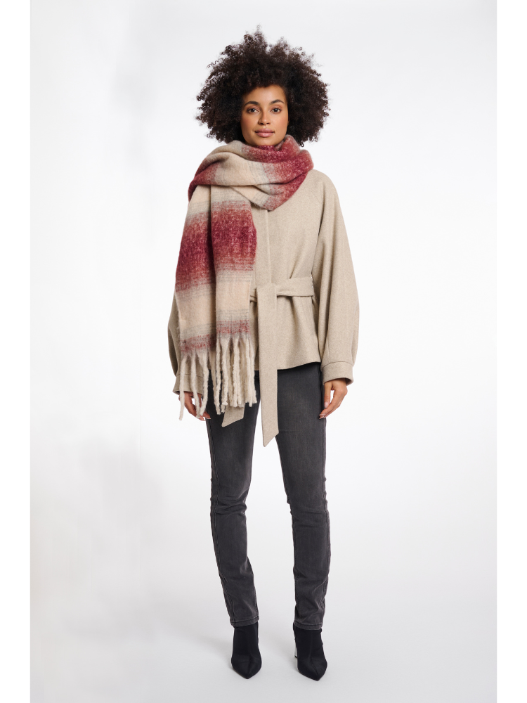 Erica | Women’s checked winter scarf