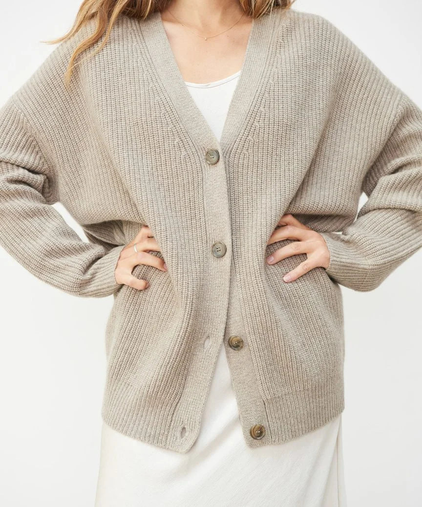 Angelica | Women’s longline cashmere-style cardigan