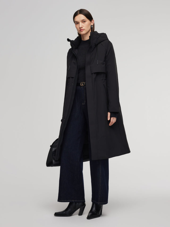 Keryn | Women’s quilted winter pants with a softly structured tapered silhouette