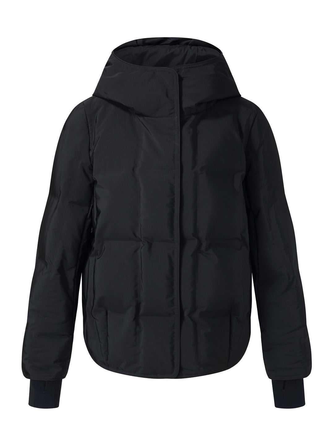 Kensie | Women’s cocoon hooded winter jacket with a structured weather-ready silhouette