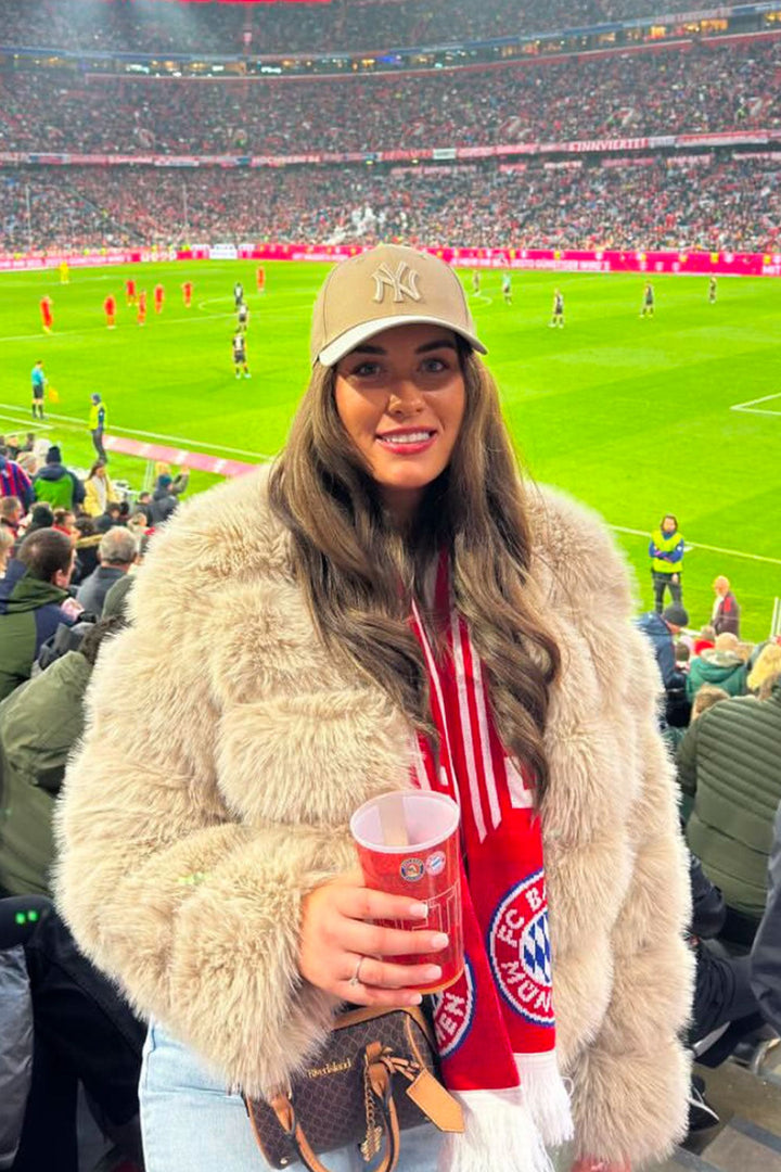 Kamari | Women’s faux fur bubble coat