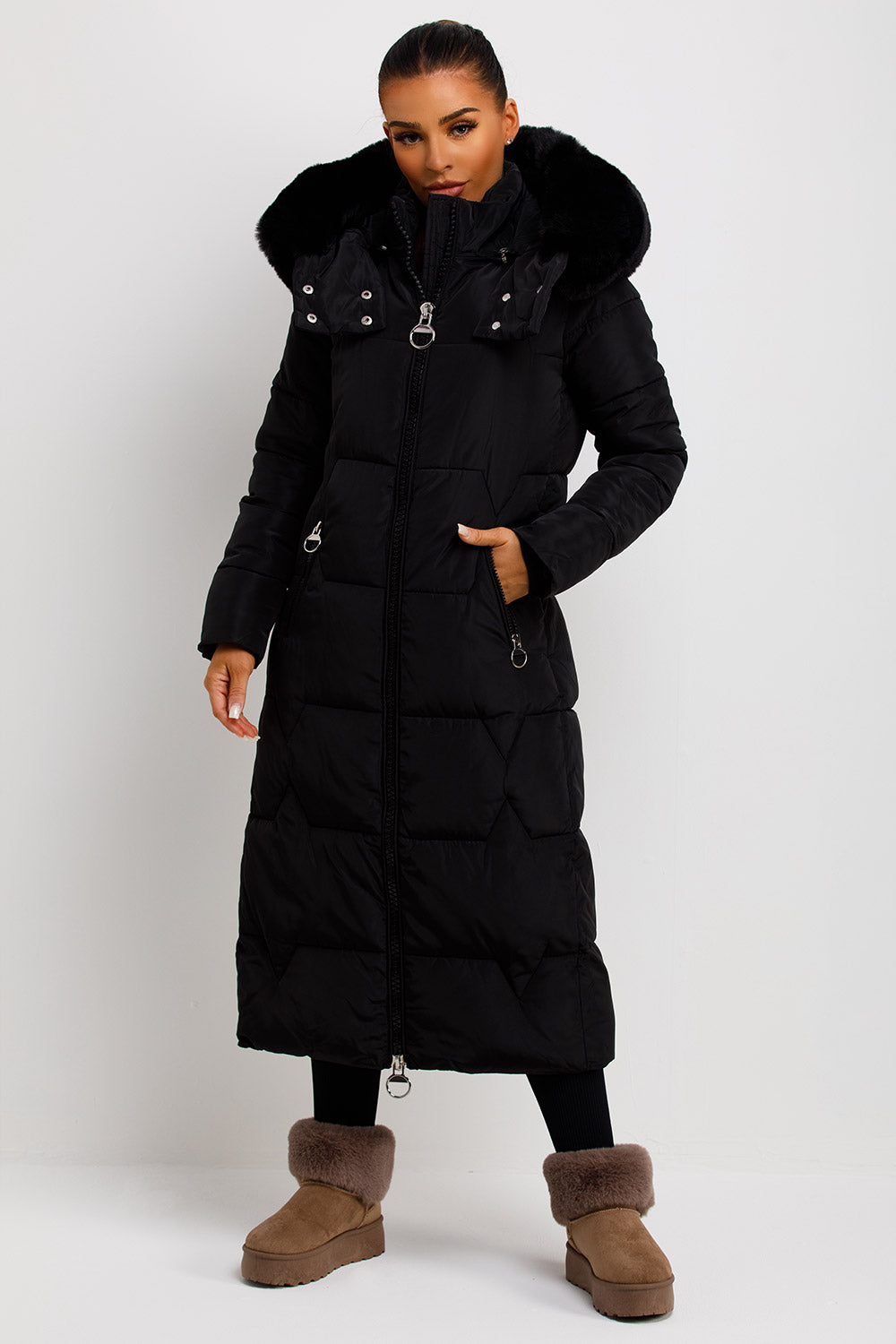 Eleanore | Women’s long puffer padded coat