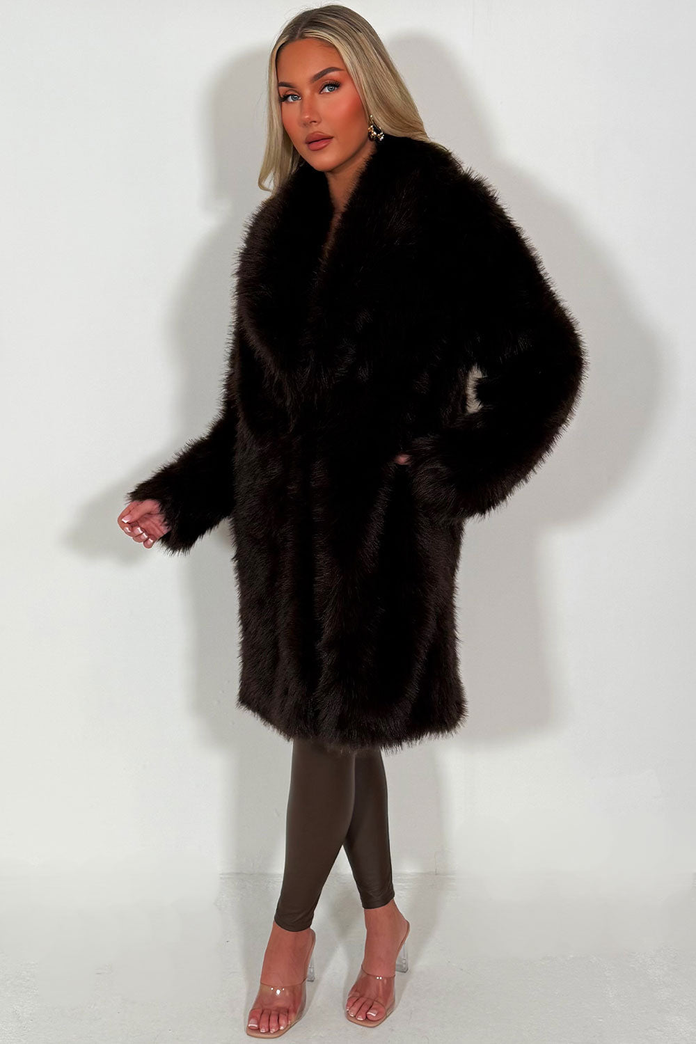 Zadie | Women’s long faux fur coat