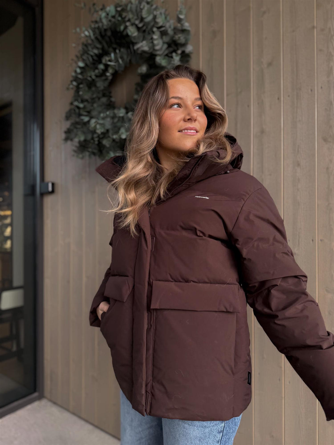 Fennah | Women’s jacket hip-length quilted outer unit