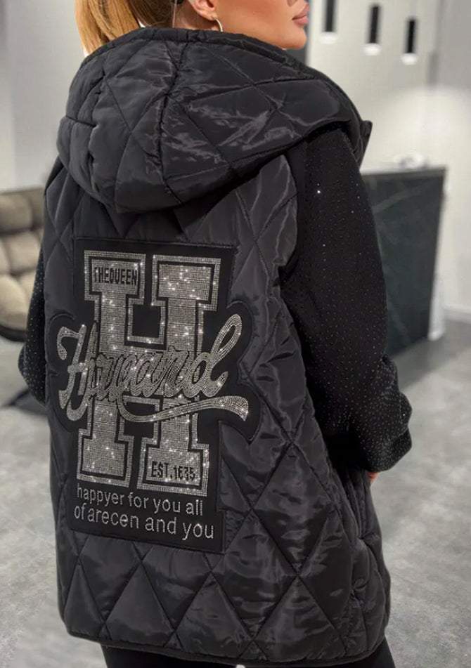 Gloria | Women’s diamond-patterned winter jacket