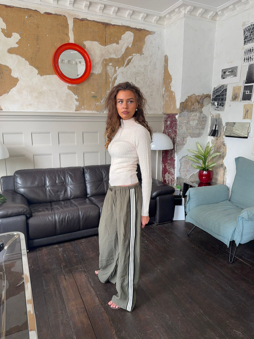 Camden | Women’s zip knit with high collar design