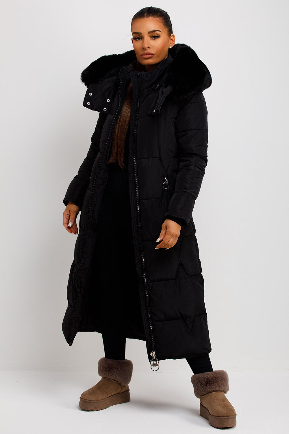 Eleanore | Women’s long puffer padded coat