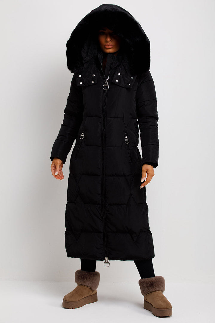 Eleanore | Women’s long puffer padded coat