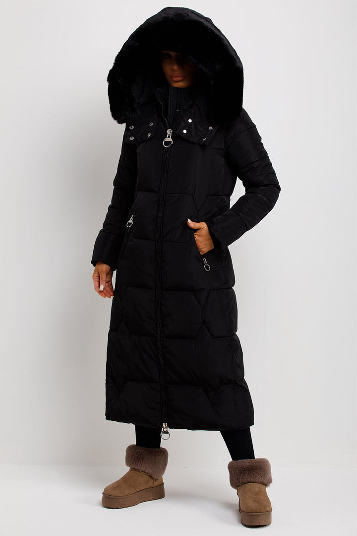 Eleanore | Women’s long puffer padded coat